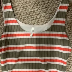 Crop top striped